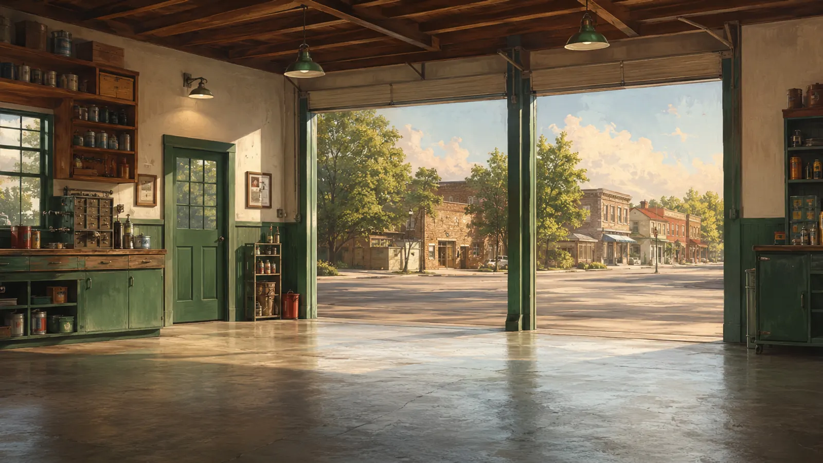 Directional service-garage environment study for the target Headquarters experience