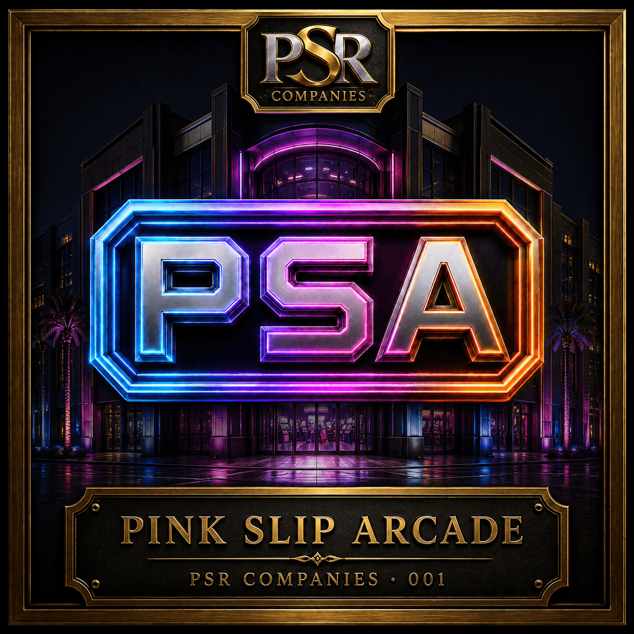 Pink Slip Arcade company artwork