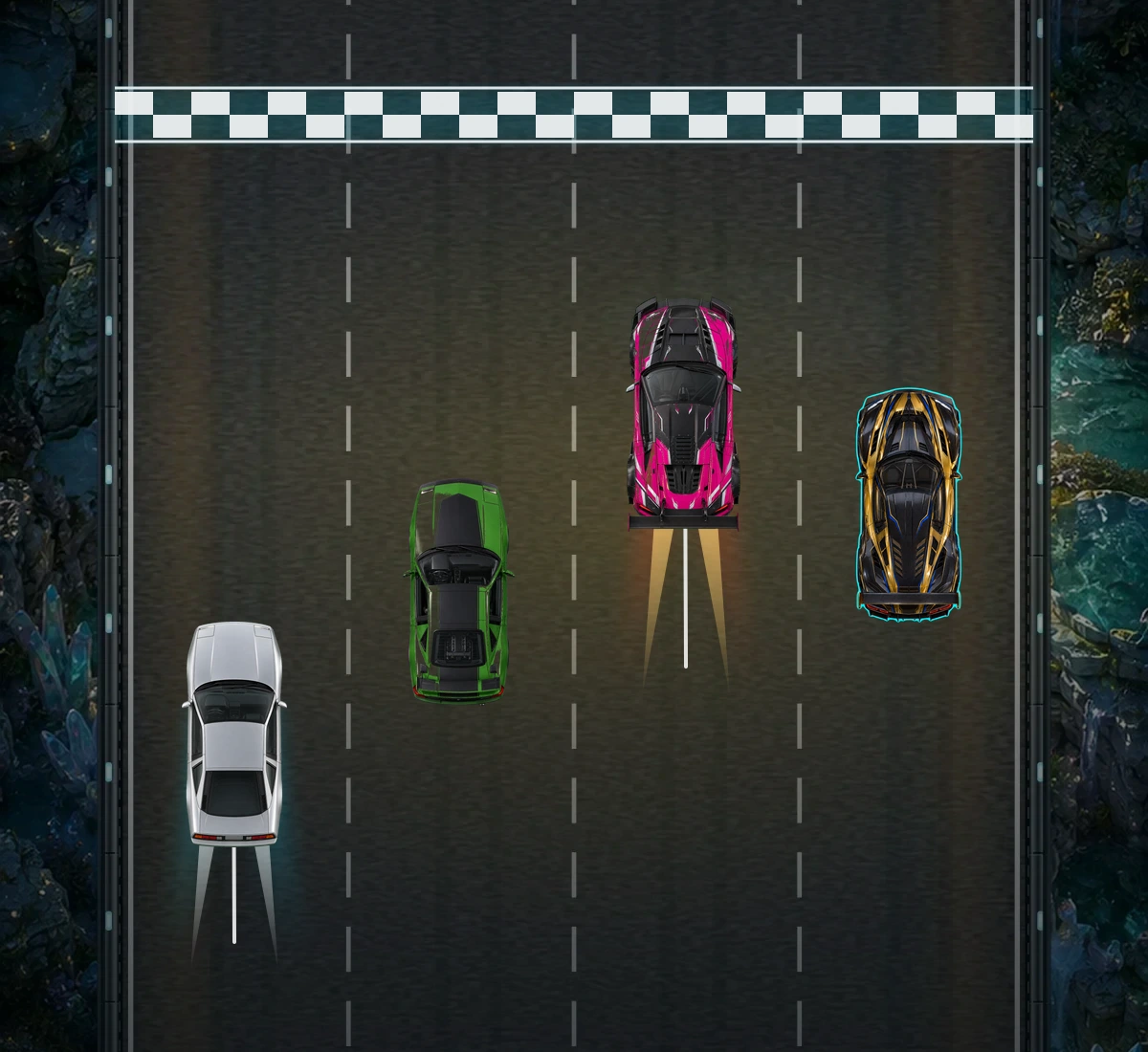 Current Street Heat Drag Event race ground